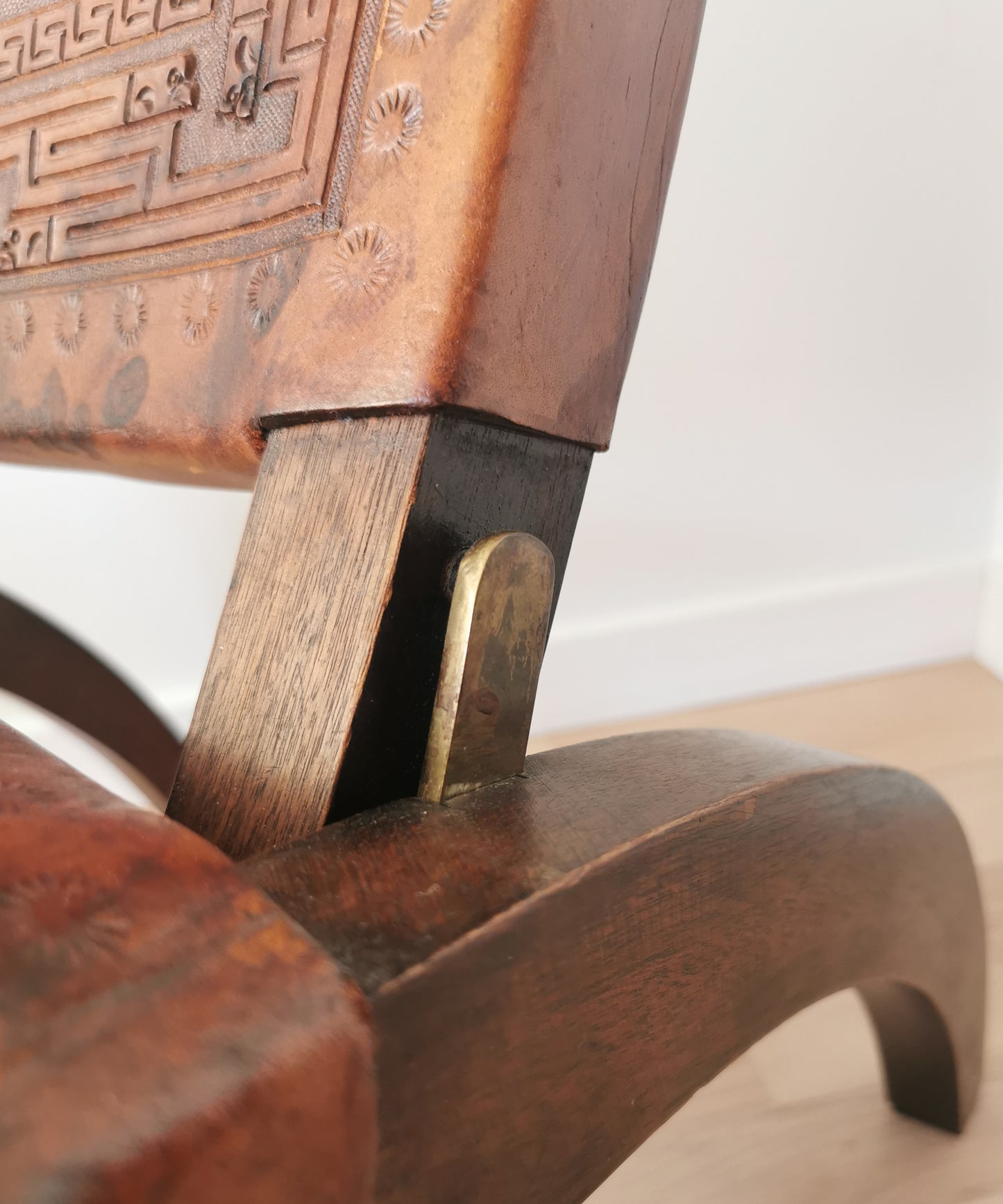 Fotel składany Angel Pazmino Muebles De Estilo | vintage lata 60