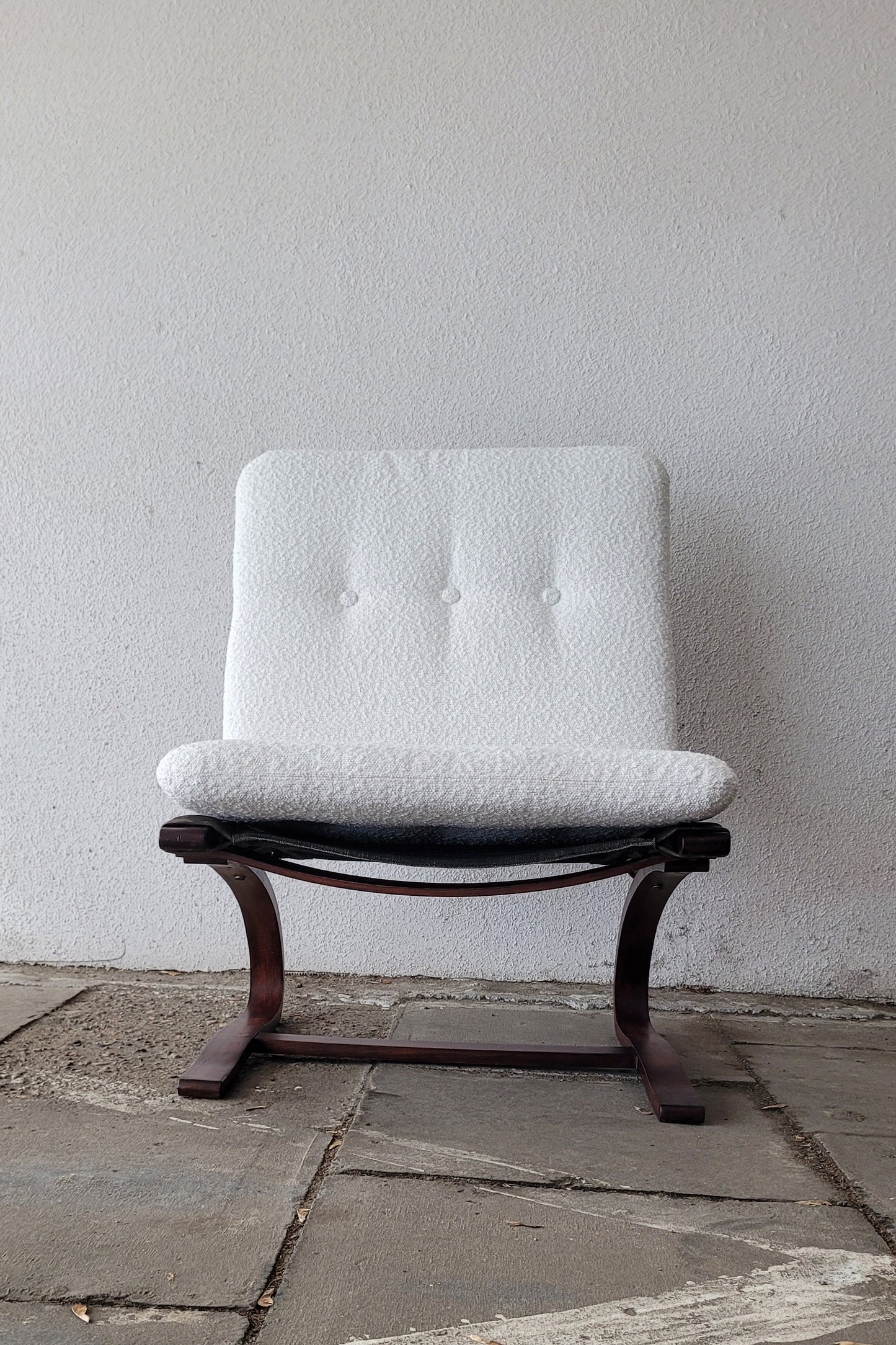 Fotel Kengu Lounge Oddvin Rykken | Mid Century Modern | po renowacji