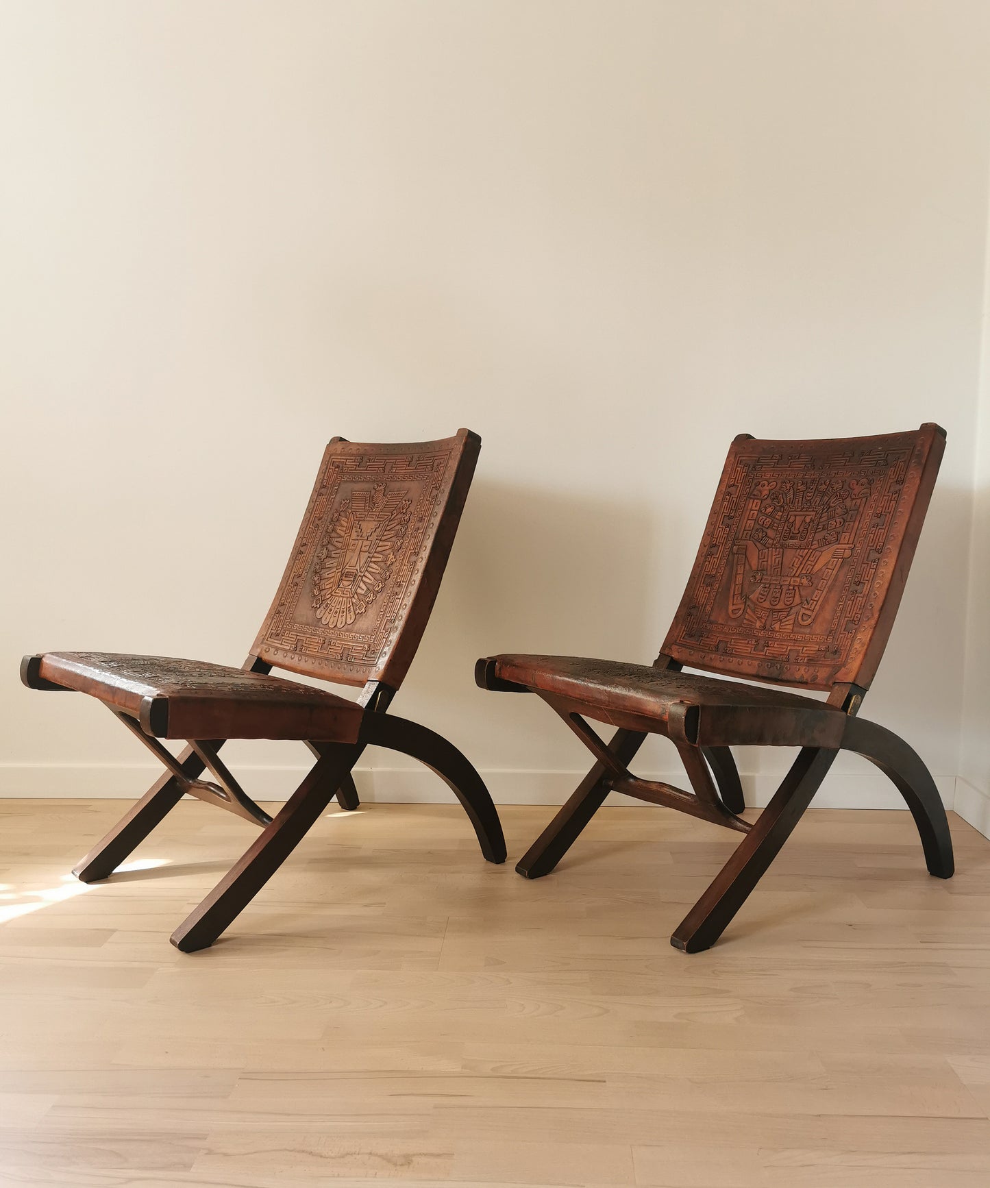 Fotel składany Angel Pazmino Muebles De Estilo | vintage lata 60
