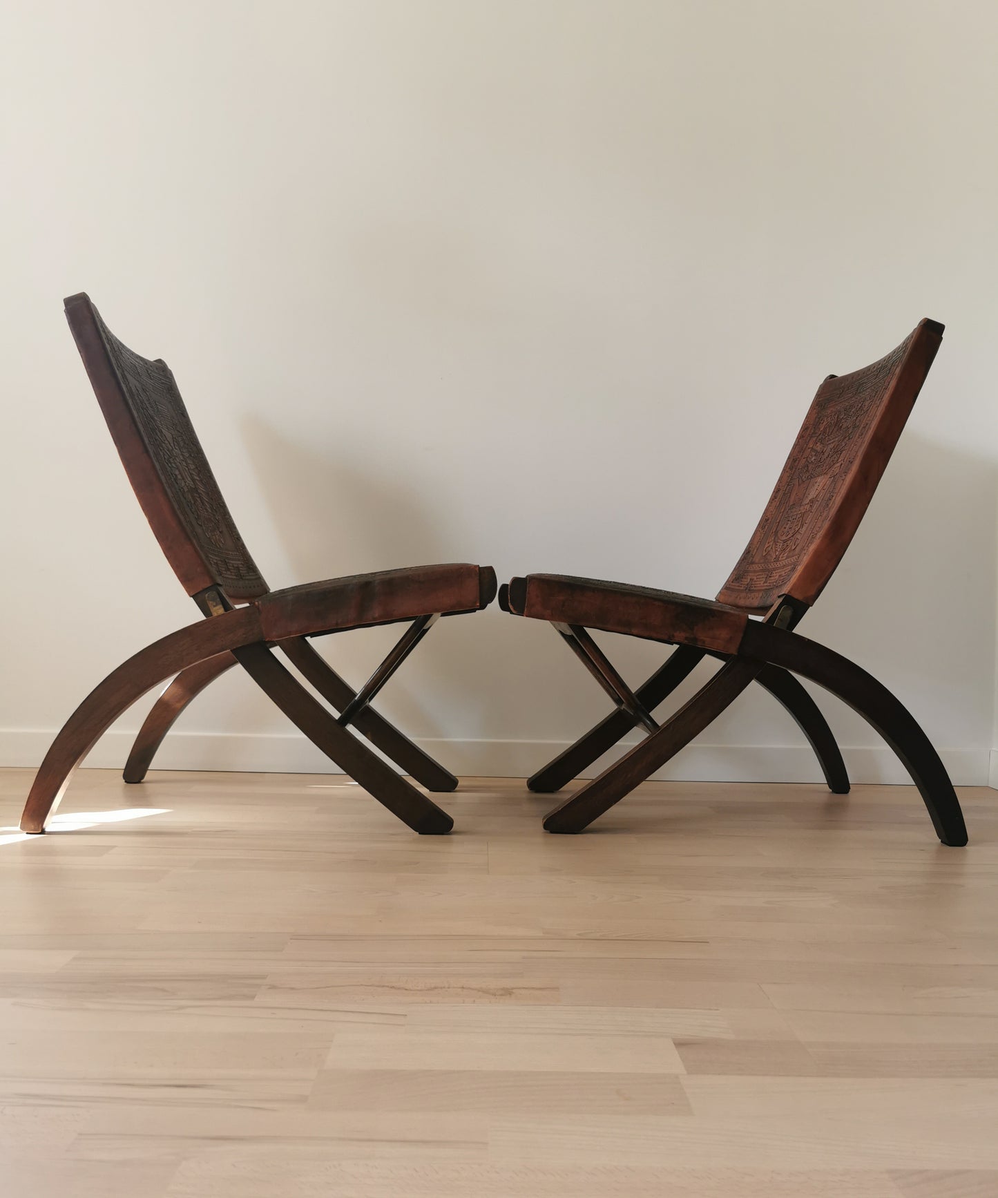 Fotel składany Angel Pazmino Muebles De Estilo | vintage lata 60