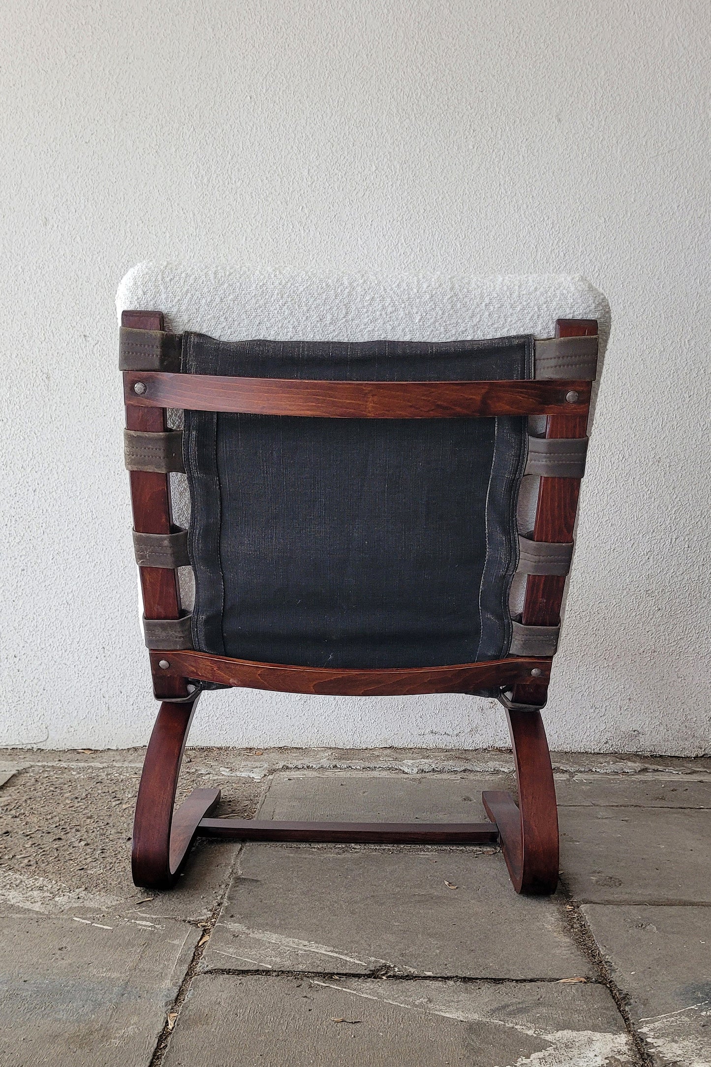 Fotel Kengu Lounge Oddvin Rykken | Mid Century Modern | po renowacji