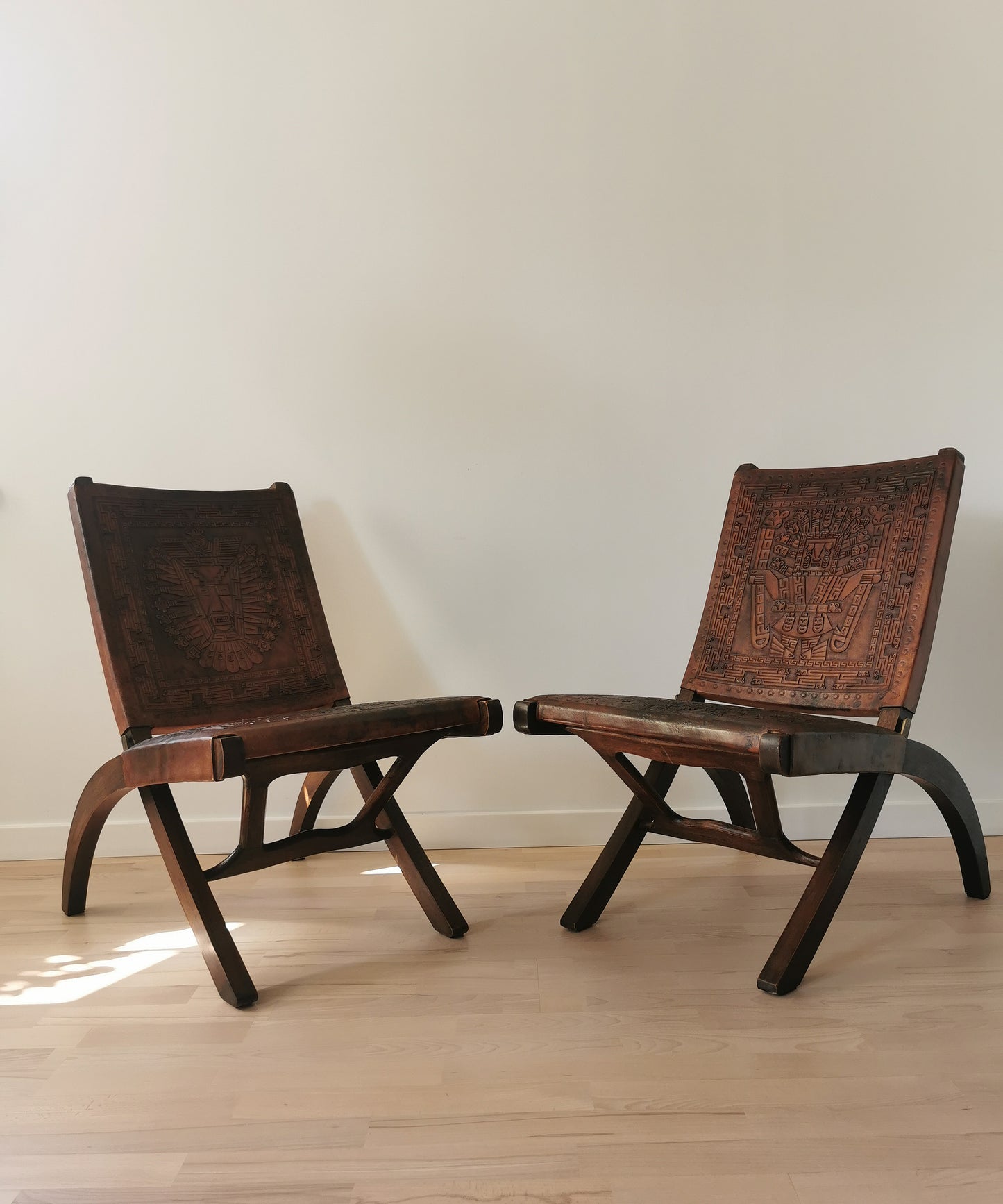 Fotel składany Angel Pazmino Muebles De Estilo | vintage lata 60