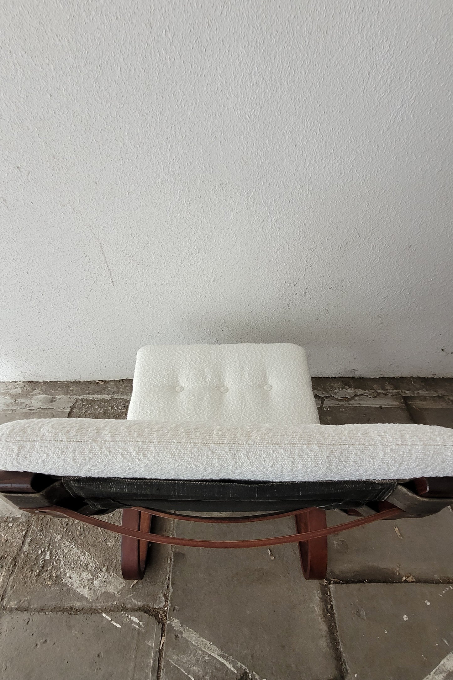 Fotel Kengu Lounge Oddvin Rykken | Mid Century Modern | po renowacji