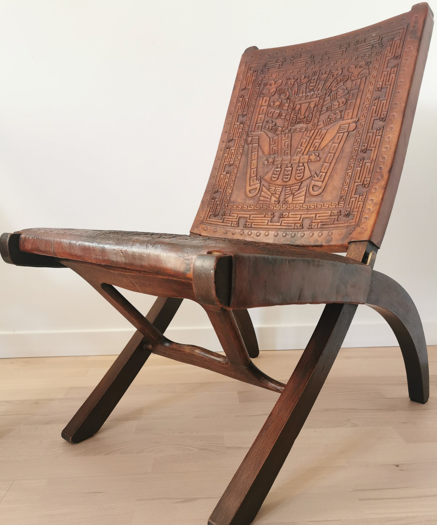 Fotel składany Angel Pazmino Muebles De Estilo | vintage lata 60