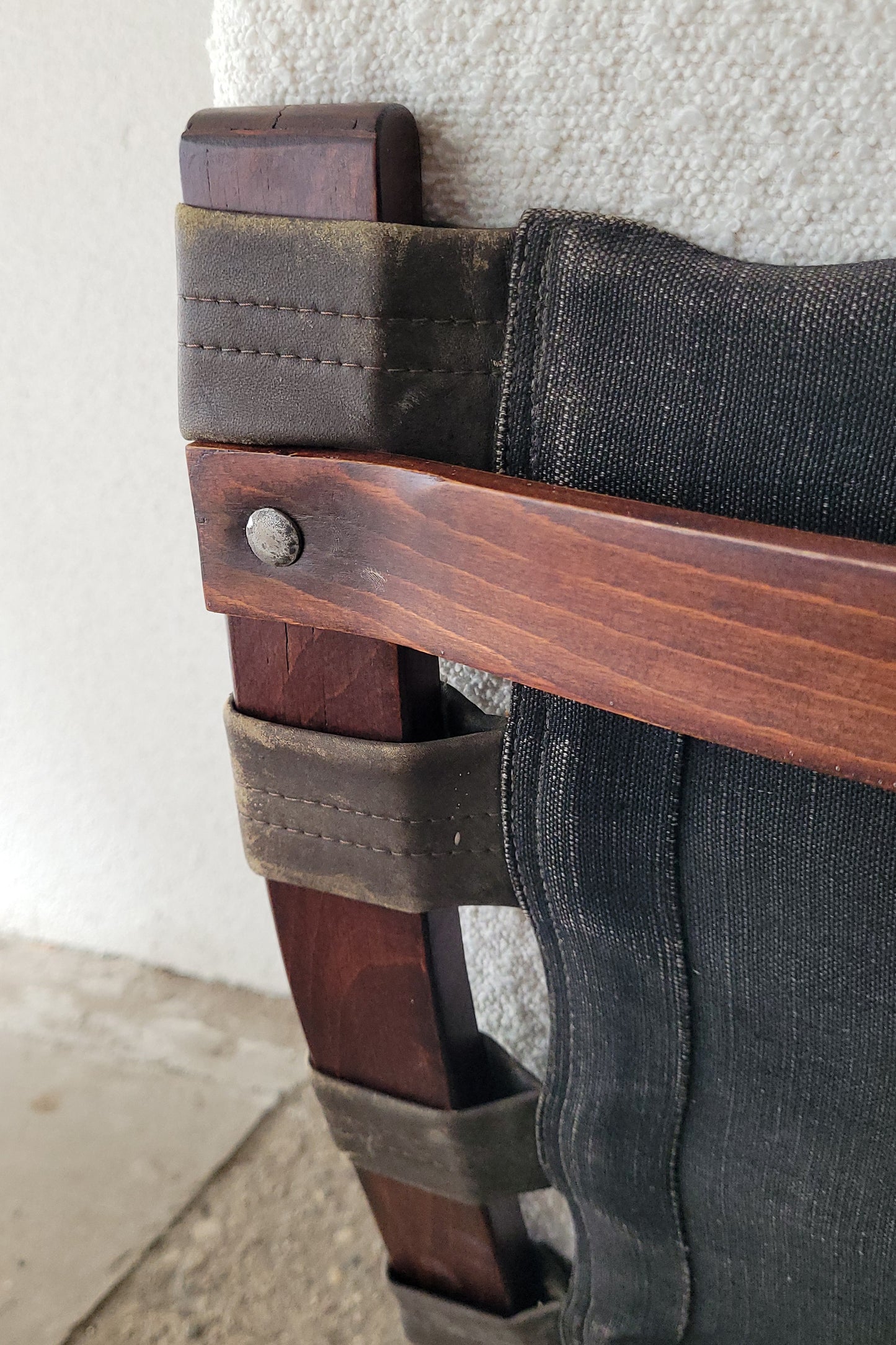 Fotel Kengu Lounge Oddvin Rykken | Mid Century Modern | po renowacji