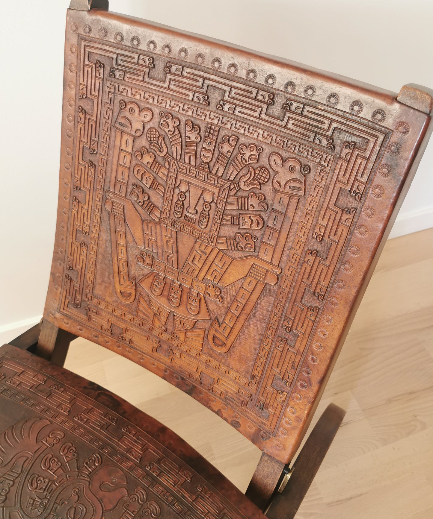 Fotel składany Angel Pazmino Muebles De Estilo | vintage lata 60