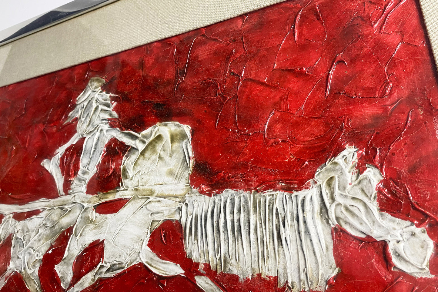 Obraz ,Alchemia Don Quixote" | obraz olejny sztuka abstrakcja dekoracja | z ramą